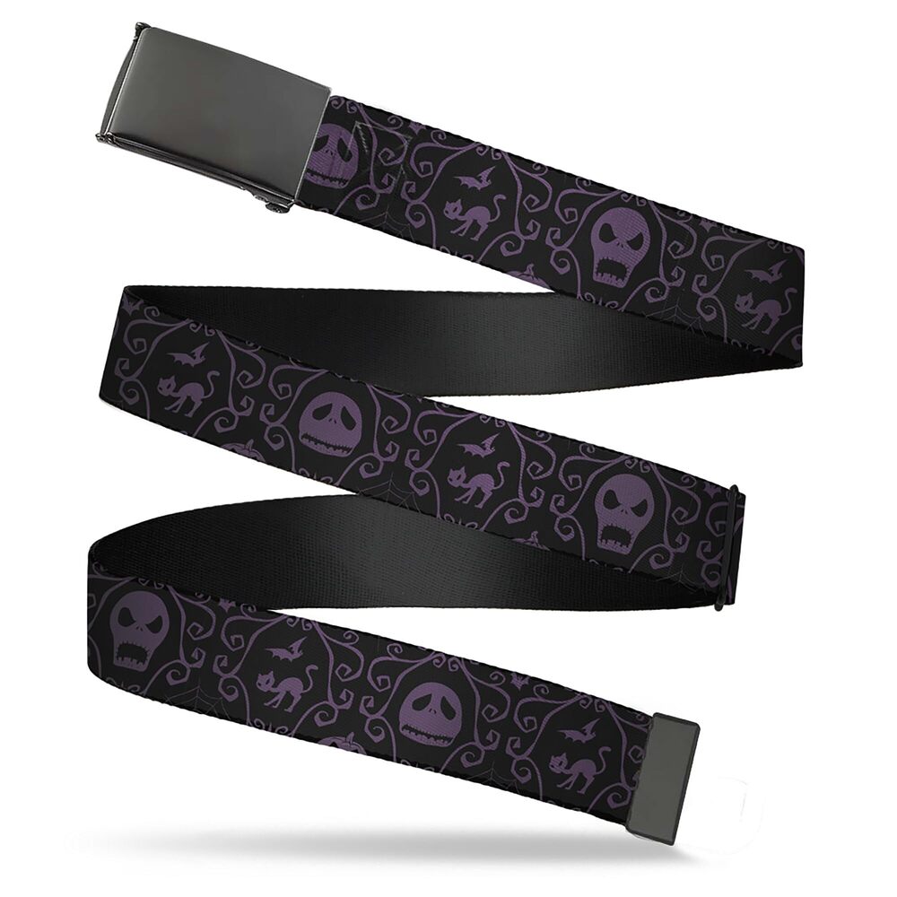 9205 Disney Belt, Flip Web Belt Nightmare Before Christmas Jack Decorative